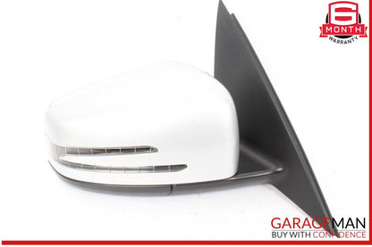 12-14 Mercedes W204 C250 C350 Front Right Side Door Rear View Mirror Silver OEM