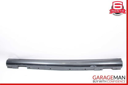 08-14 Mercedes W204 C300 AMG Sport Sedan Left Side Skirt Rocker Moulding Gray