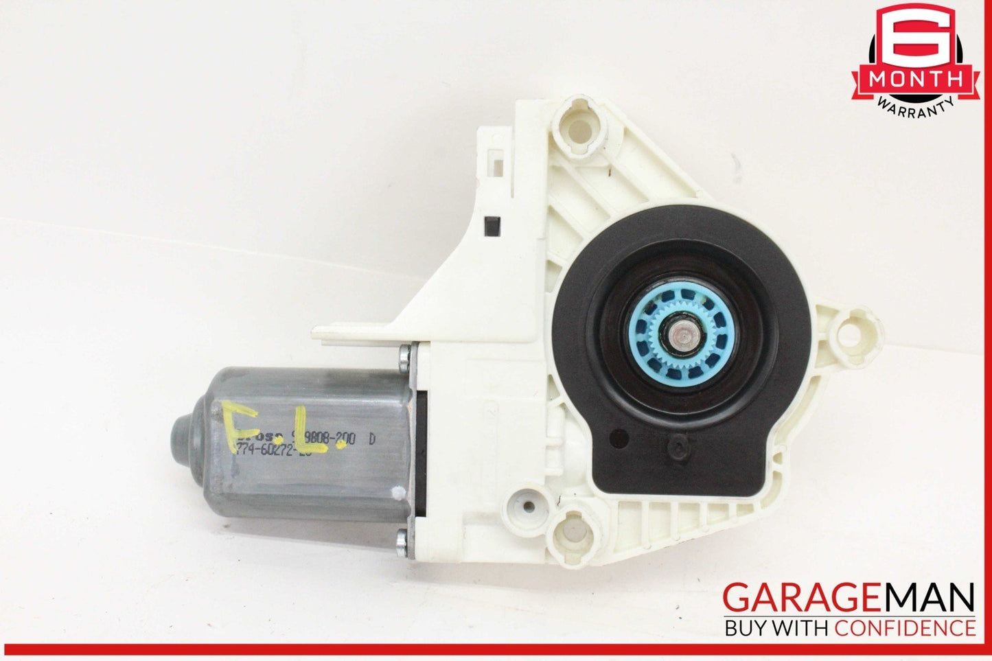 11-18 Porsche Cayenne 958 Front Left Driver Side Window Regulator Motor OEM