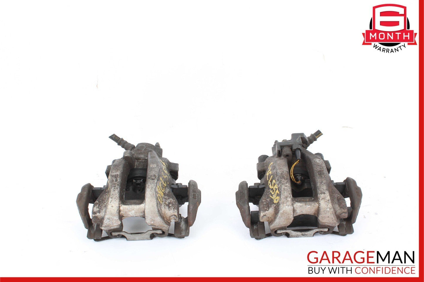 07-14 Mercedes W221 S550 CL550 Rear Left & Right Brake Caliper Calipers Set of 2