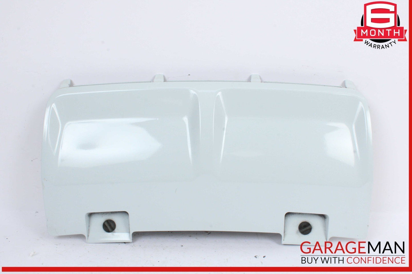 13-17 Audi Q5 Rear Bumper Spoiler Trim White 8R0807819L OEM