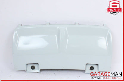 13-17 Audi Q5 Rear Bumper Spoiler Trim White 8R0807819L OEM