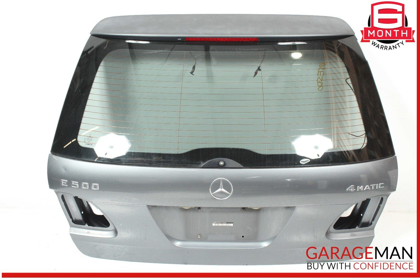03-06 Mercedes W211 E500 Trunk Lid Tailgate Hatch Shell w/Glass OEM