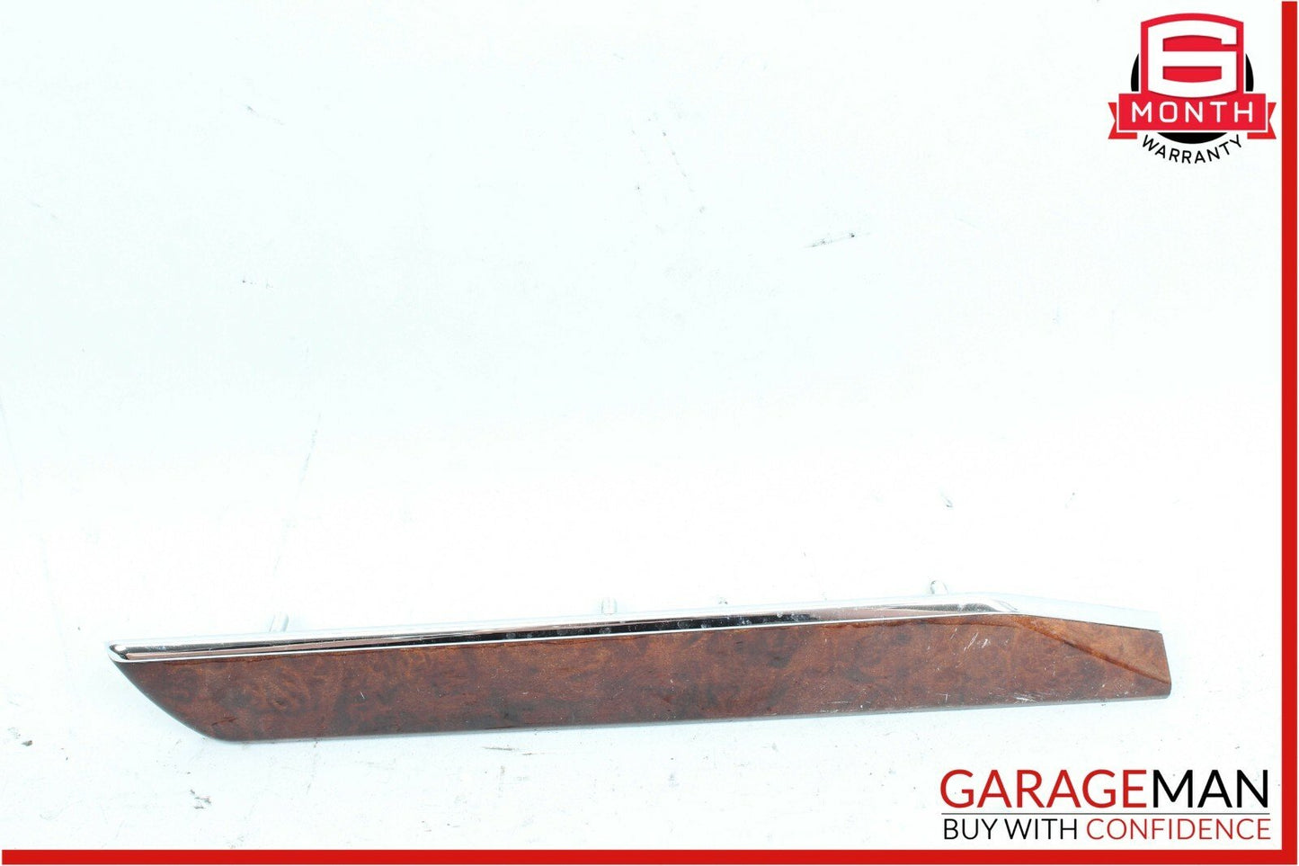 06-12 Mercedes X164 GL450 Front Left Side Dash Instrument Panel Trim Bezel Wood
