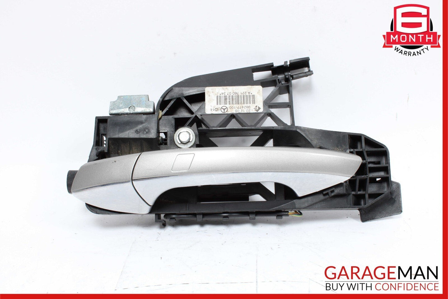 07-13 Mercedes W221 S550 Rear Left Side Exterior Door Handle Keyless Go OEM