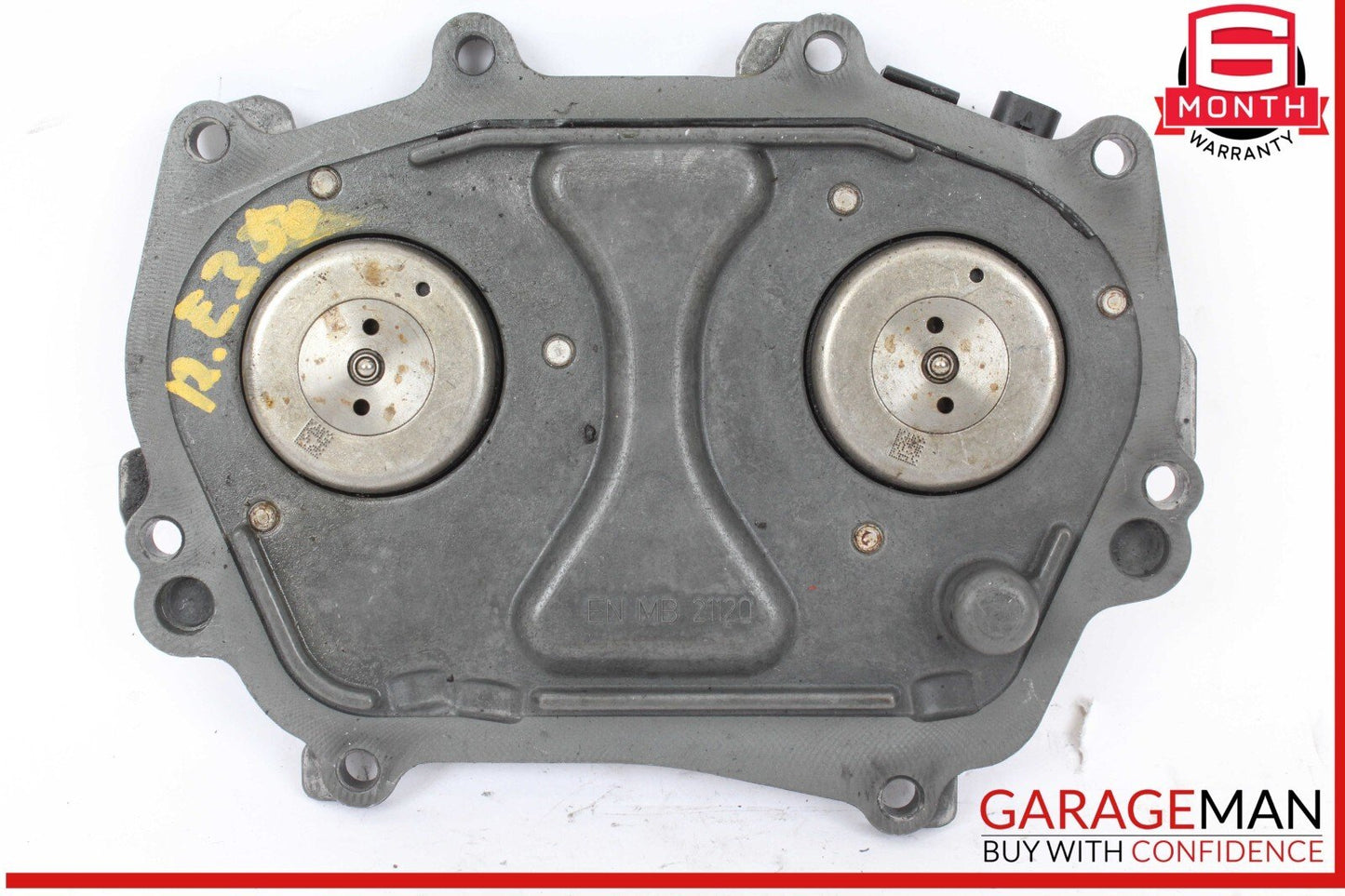 12-18 Mercedes W212 E350 Front Left or Right Engine Timing Chain Cover Plate OEM