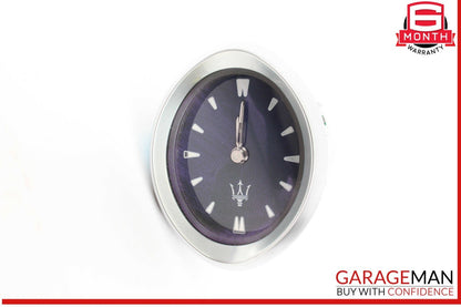 14-17 Maserati Ghibli Dash Dashboard Instrument Panel Analog Clock 670021647 OEM