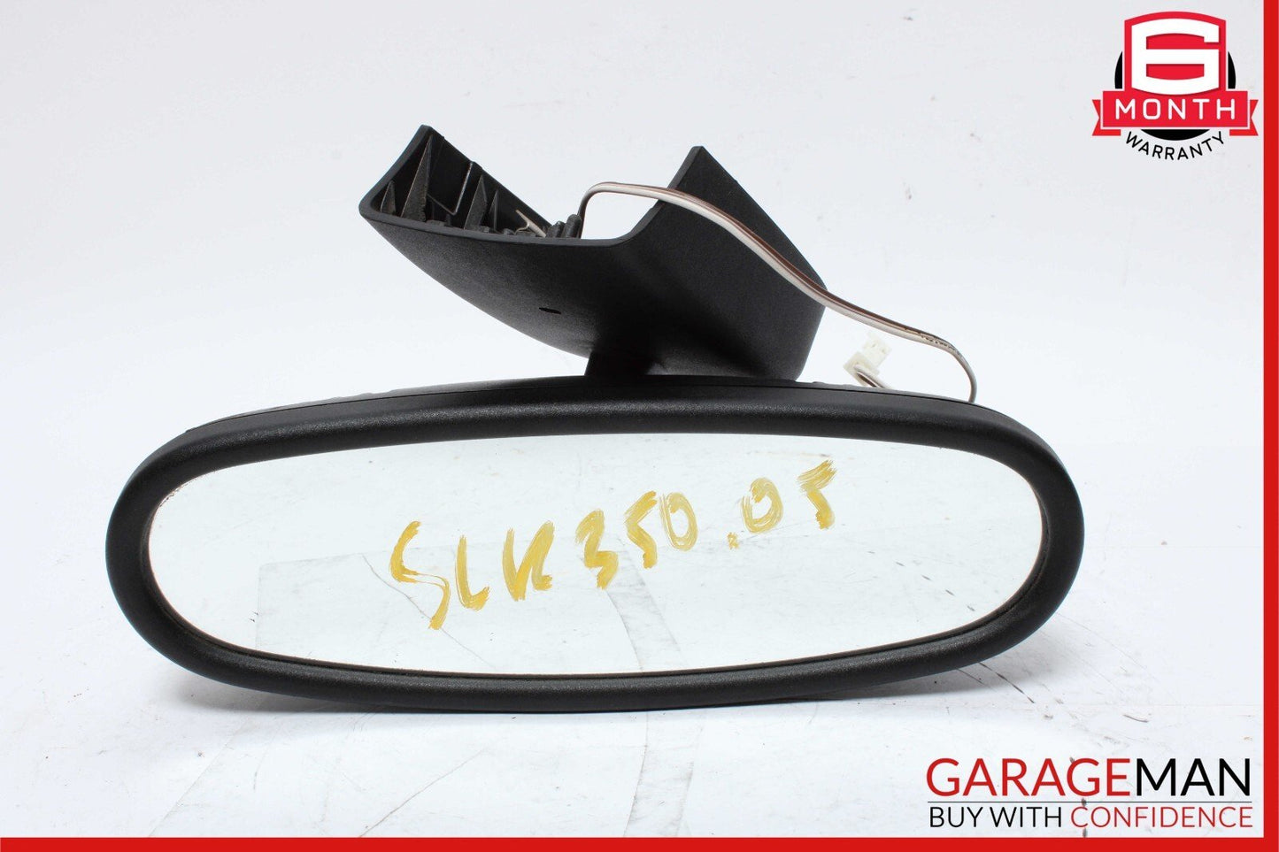 05-11 Mercedes R171 SLK280 SLK350 Interior Rear View Mirror Black OEM