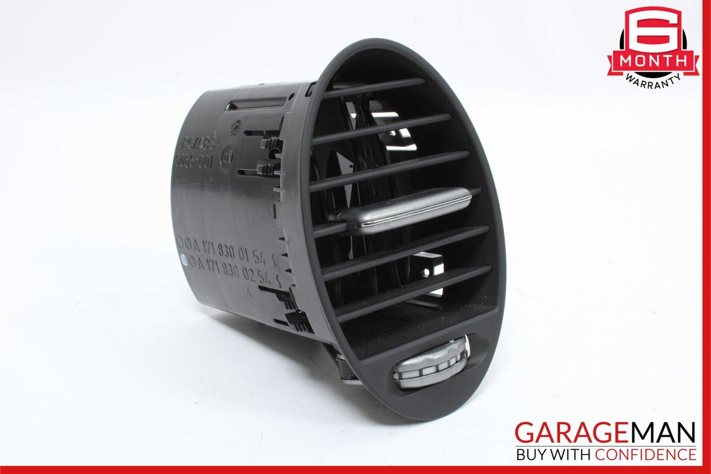 05-11 Mercedes R171 SLK300 SLK350 Air AC Vent Dash Left or Right Side Black OEM