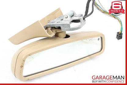 07-09 Mercedes W221 S550 Interior Top Upper Rear View Inside Dim Mirror Brown