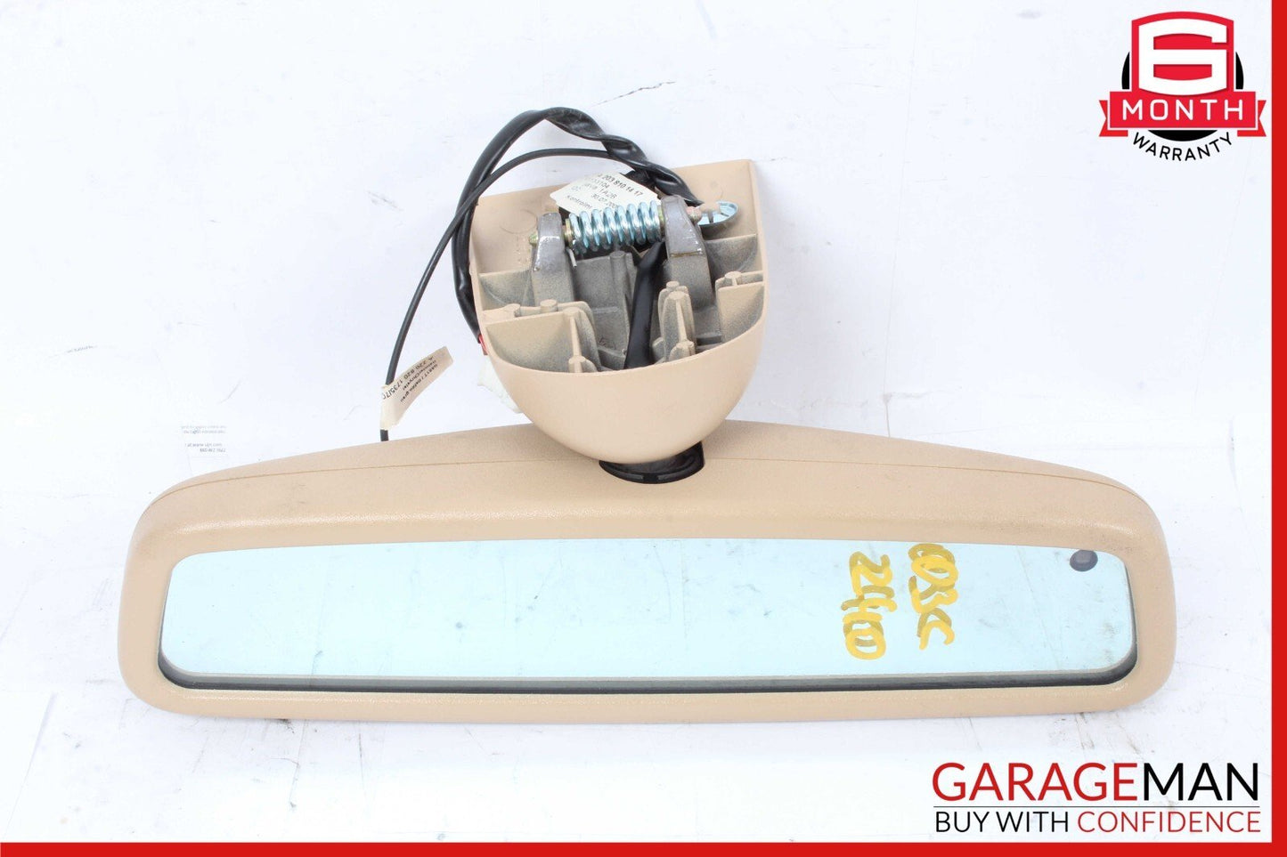 01-09 Mercede W203 C240 C320 C32 Interior Rear View Mirror Gray Auto Dim OEM