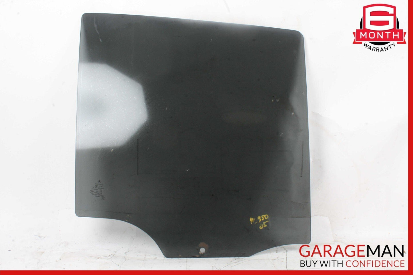 98-05 Mercedes W163 ML350 ML500 Rear Right Passenger Side Window Glass OEM