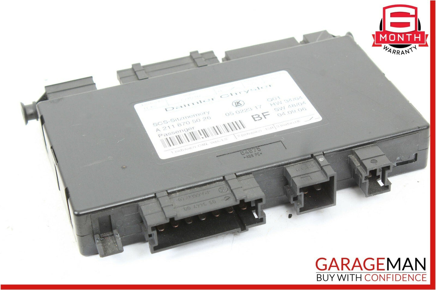 03-11 Mercedes W211 E500 CLS550 Under Seat Control Module Front Right Side OEM
