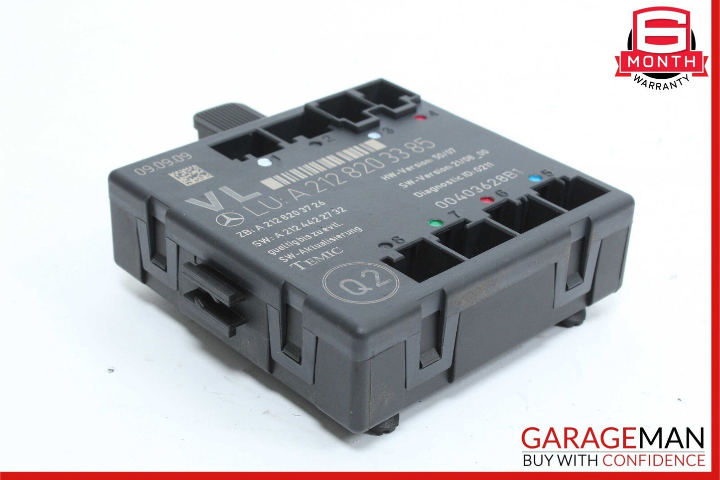 08-18 Mercedes CLS400 E400 E550 C300 Front Left Side Door Control Module Unit