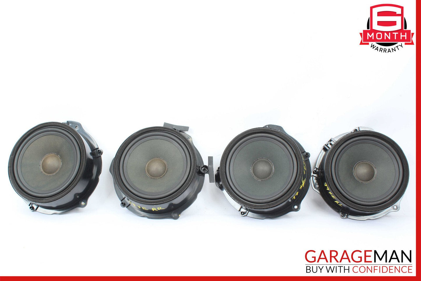 17-19 Jaguar XE Complete Door Speaker Audio Speakers Set OEM
