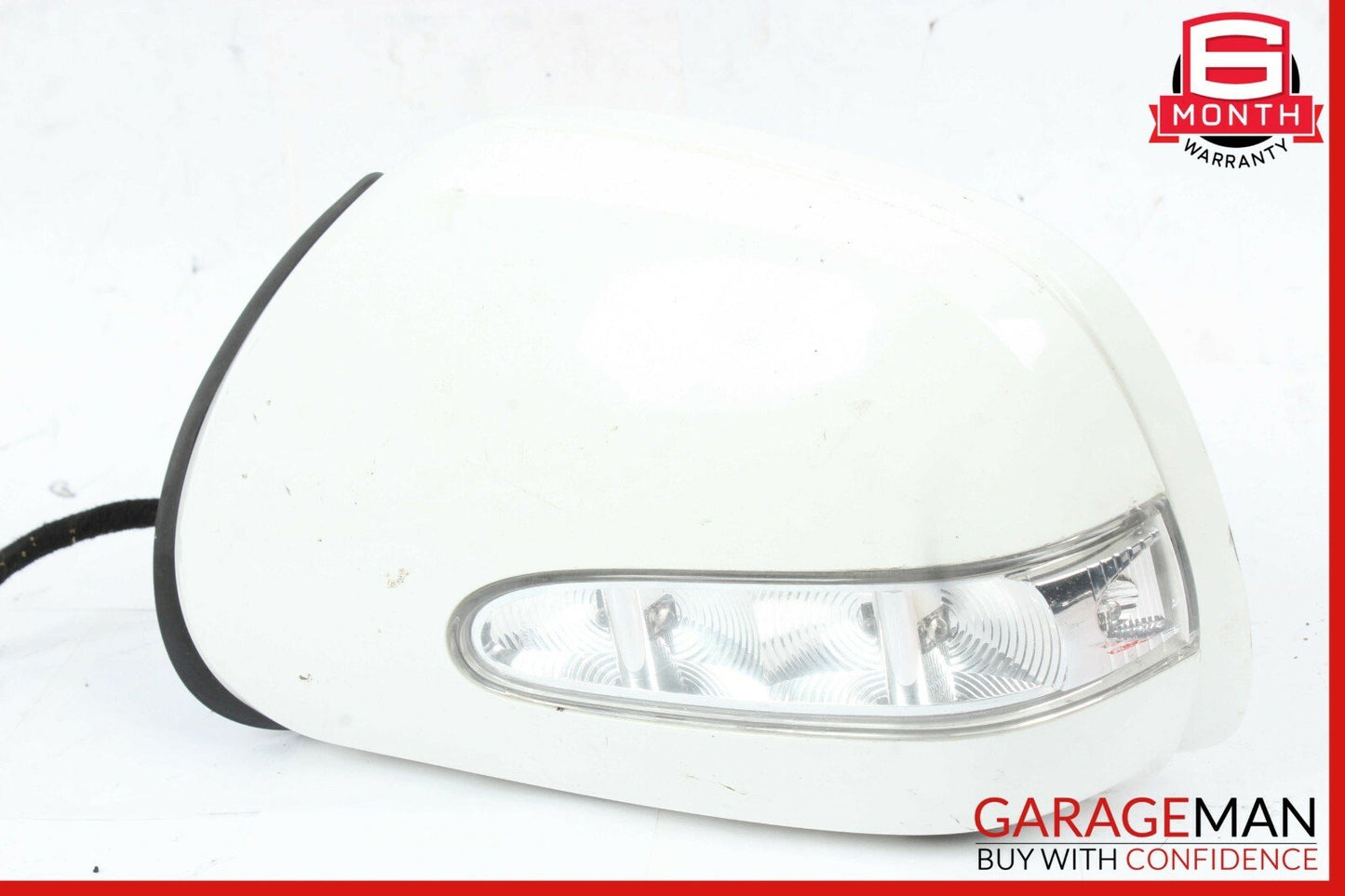 07-08 Mercedes X164 GL550 GL450 Front Left Side Mirror Door Rear View White