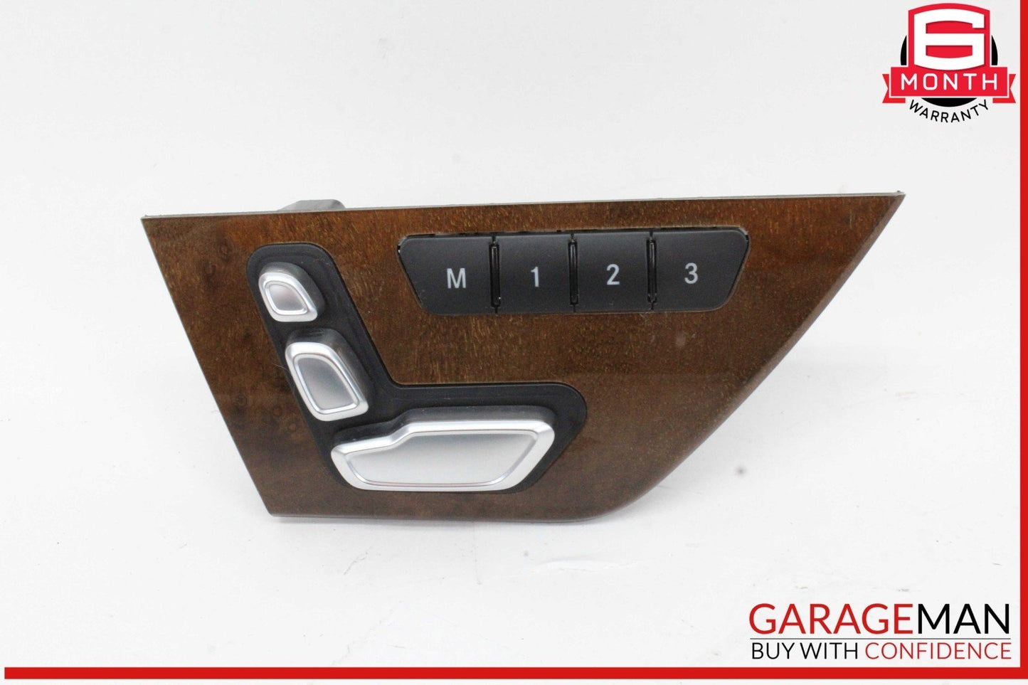 10-16 Mercedes W207 E400 E550 Front Left Side Seat Adjustment Switch w/ Trim OEM