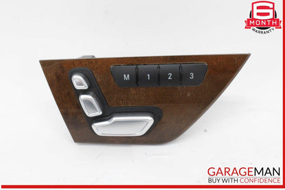 10-16 Mercedes W207 E400 E550 Front Left Side Seat Adjustment Switch w/ Trim OEM