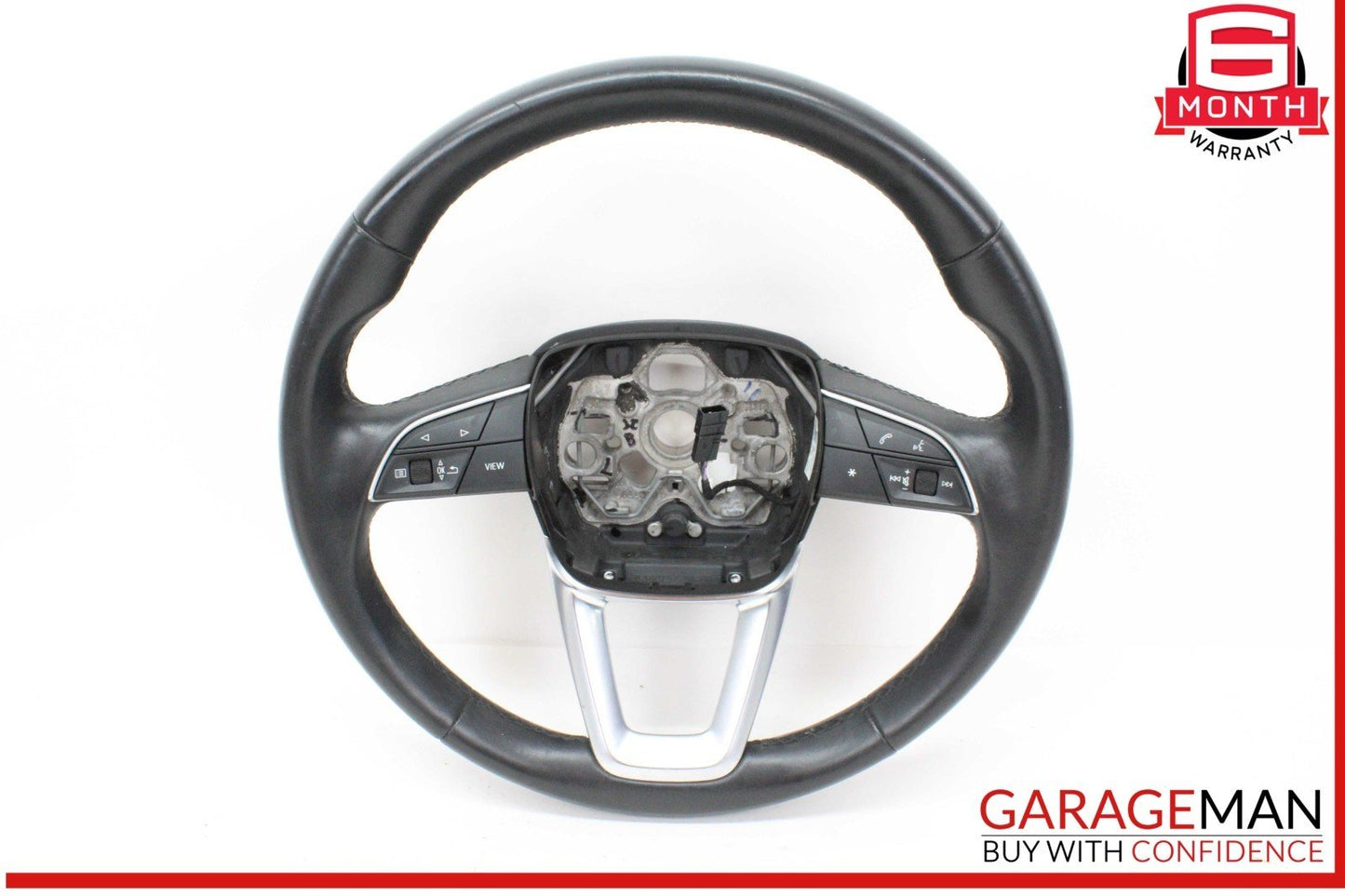 19-24 Audi Q3 Front Left Driver Side Steering Wheel Black 83A419091AF OEM