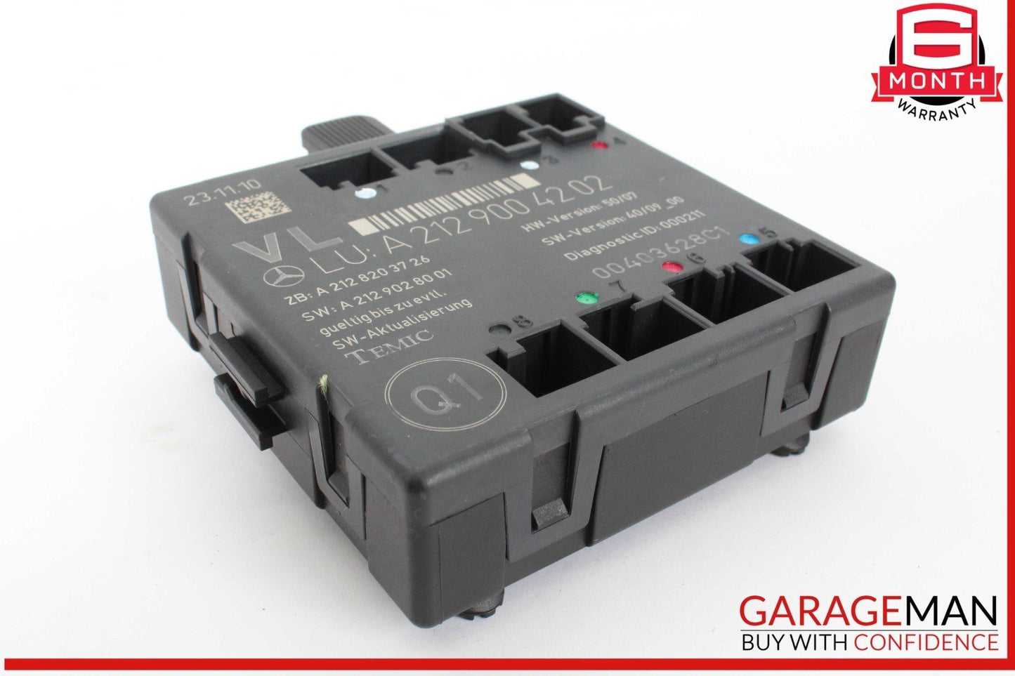 08-18 Mercedes W212 E350 Bluetec Front Left Side Door Control Module Unit OEM