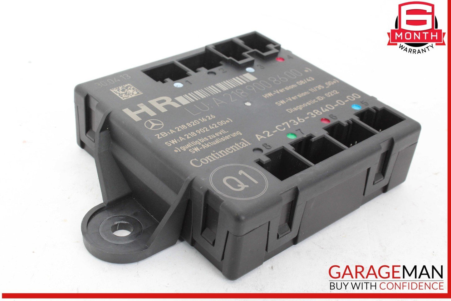 08-18 Mercedes W212 E350 C350 CLS550 Rear Right Side Door Control Module Unit