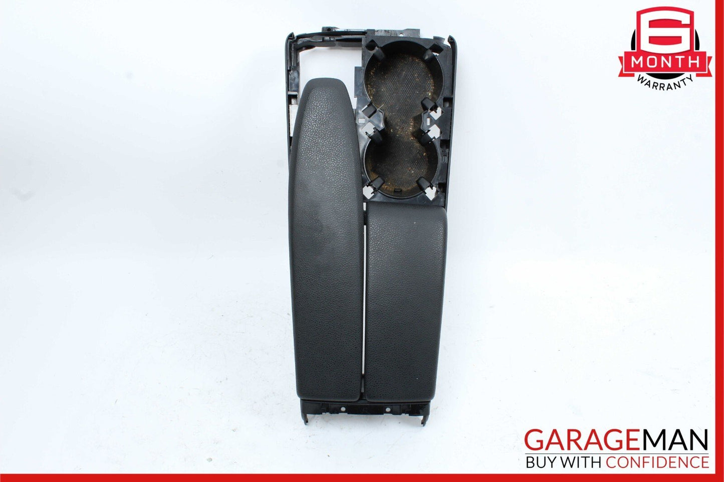08-14 Mercedes W204 C63 AMG Center Console Armrest Cup Holder Assembly Black OEM