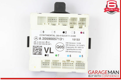 15-18 Mercedes W205 C300 Front Left Driver Side Door Control Module