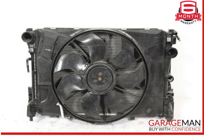 12-15 Mercedes W204 C250 Engine Motor Cooling Radiator A/C AC Condenser Assembly