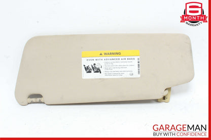 08-14 Mercedes W204 C300 Front Right Side Sun Visor Sunvisor Shade Cover OEM
