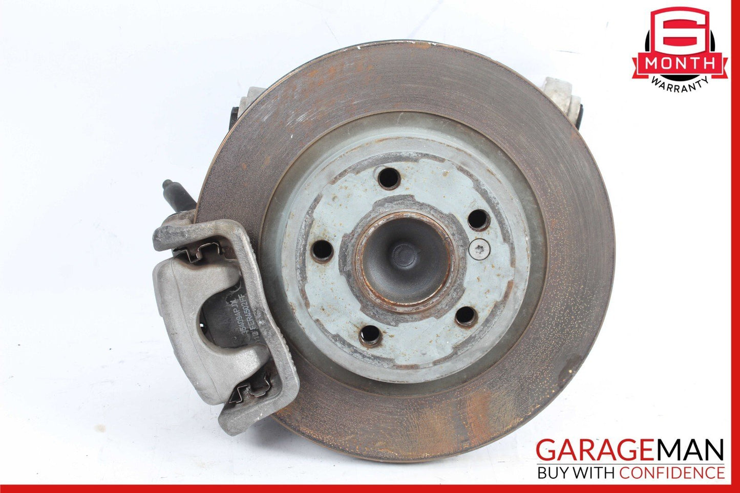 14-19 Mercedes CLA250 Rear Left Spindle Knuckle Hub Rotor Disc w/ Brake Caliper