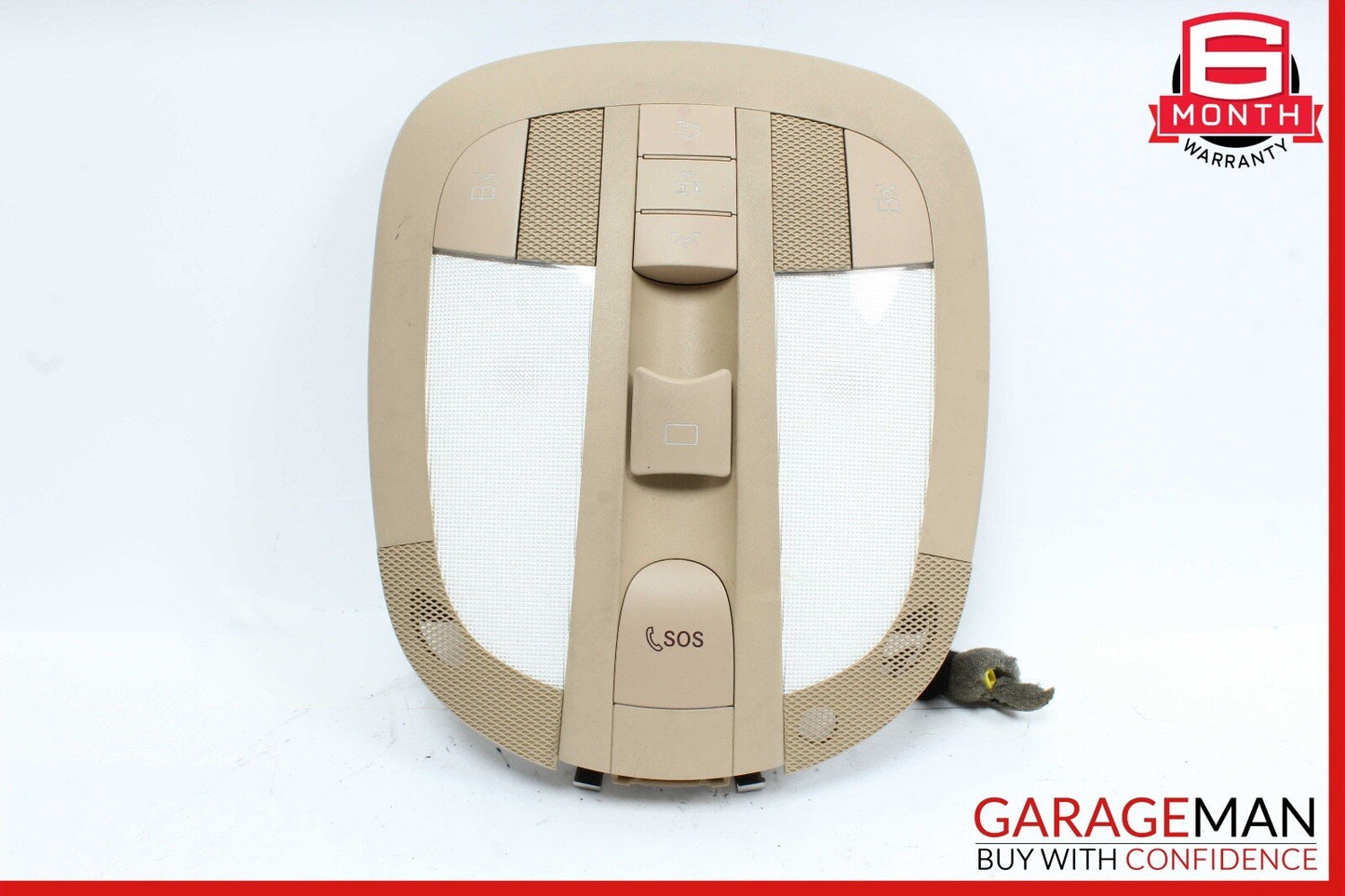 07-13 Mercedes W251 R350 R550 R320 Front Overhead Dome Light Lamp Beige OEM