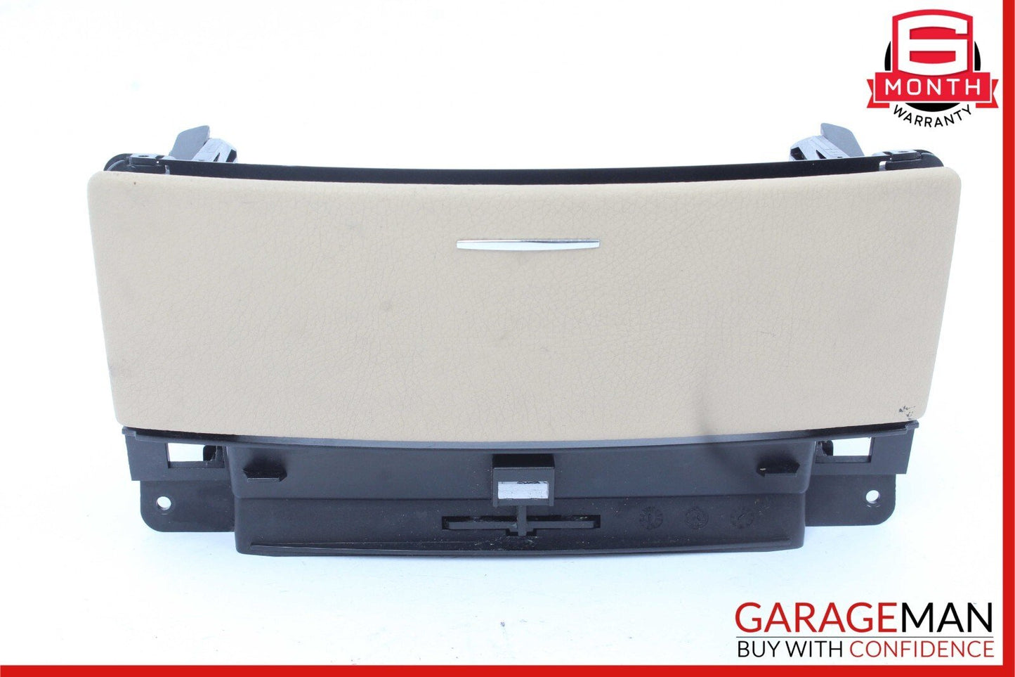 07-13 Mercedes W221 S350 S550 Center Console Dashboard CD Player Cover Brown