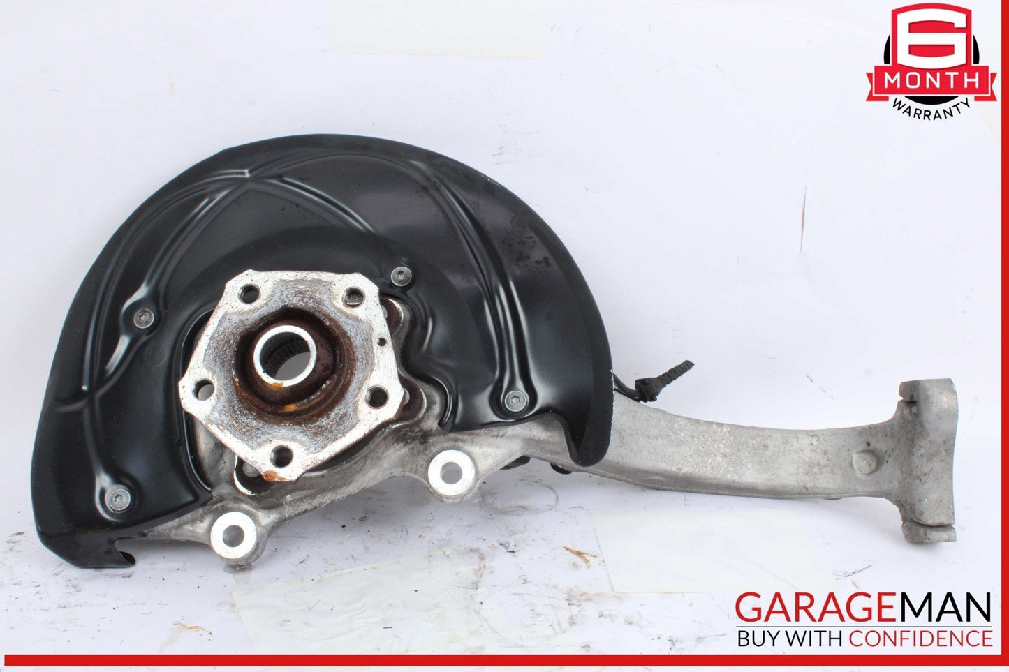 17-24 Audi Q7 Front Left Driver Side Spindle Knuckle Wheel Hub 4M0407241J OEM