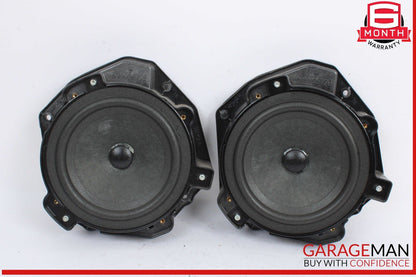 14-17 Maserati Quattroporte S Front / Rear Side Door Audio Sound Speaker Set OEM