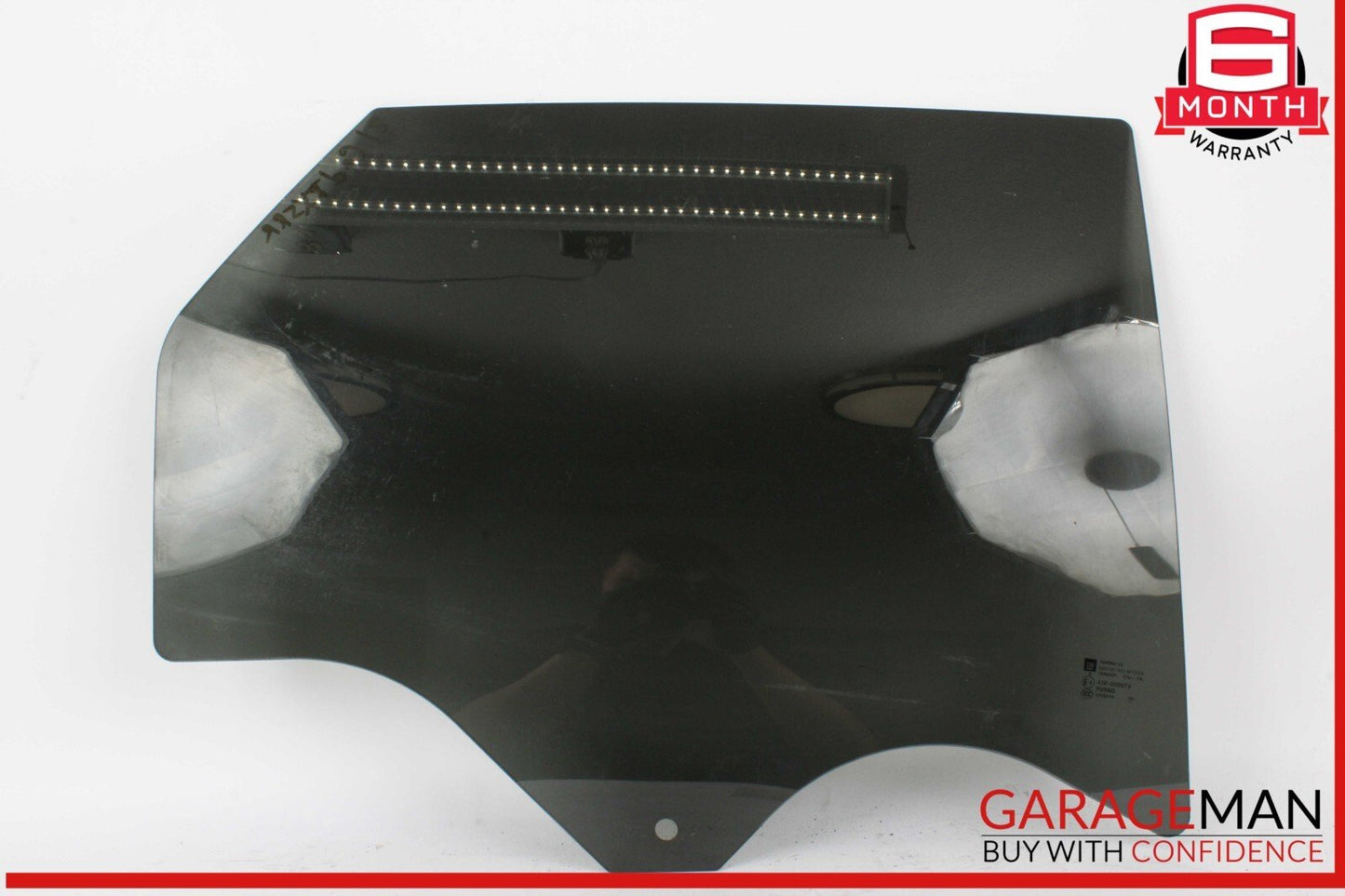 17-25 Cadillac XT5 Rear Right Passenger Side Door Window Glass OEM