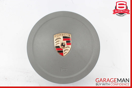 11-14 Porsche Cayenne 958 S Steering Wheel Air Bag Airbag Gray OEM