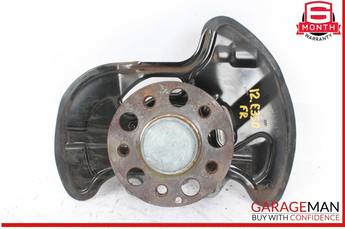 08-17 Mercedes W212 E350 C300 Front Right Side Spindle Knuckle Hub Bearing OEM