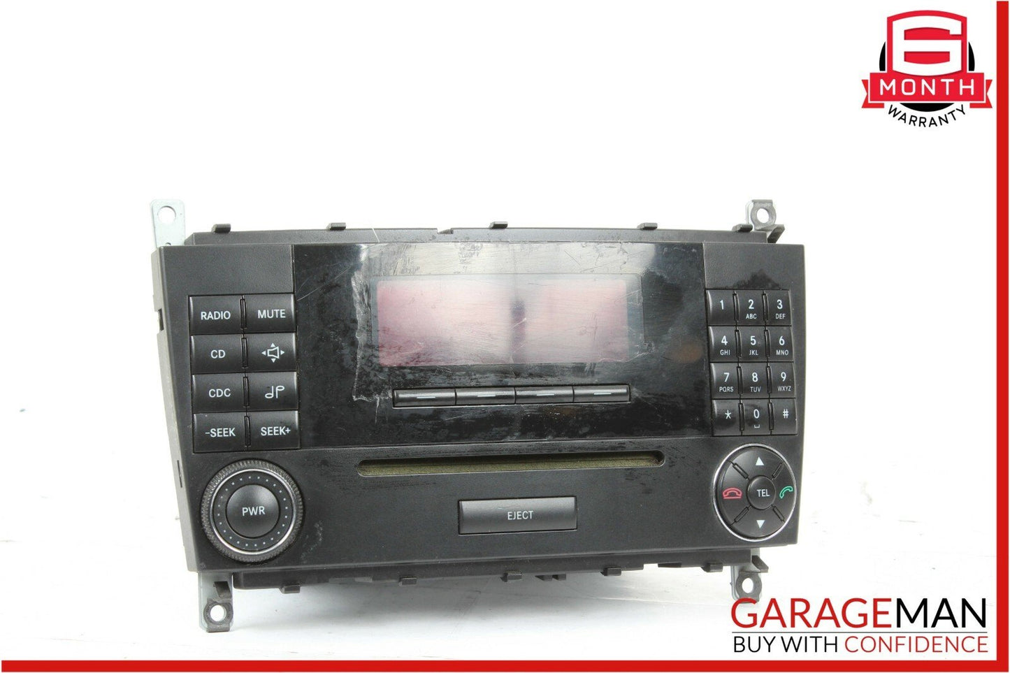 05-07 Mercedes W203 C230 C320 Radio CD Player Display Screen Head Unit AM FM