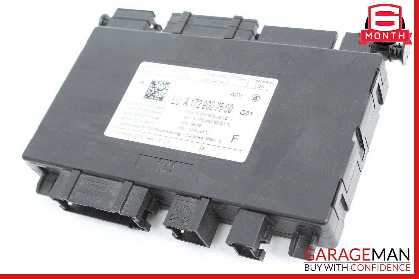 08-18 Mercedes W207 E350 C300 Seat Control Module Front Left Driver Side OEM