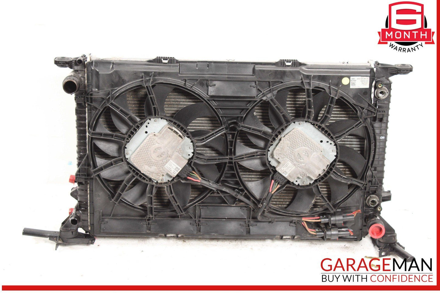 12-18 Audi A6 A7 SQ5 Cooling Fan Radiator AC Condenser Assembly 8T0260401 OEM