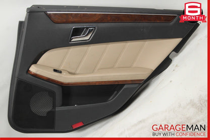 10-13 Mercedes W212 E350 Rear Right Passenger Side Interior Door Panel OEM