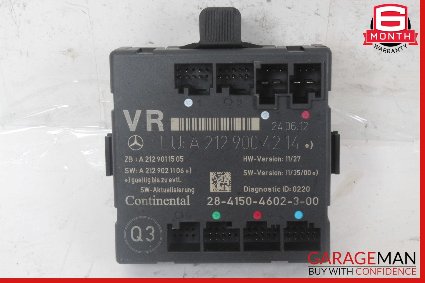 08-18 Mercedes W204 C250 CLS550 Front Right Side Door Control Module Unit OEM