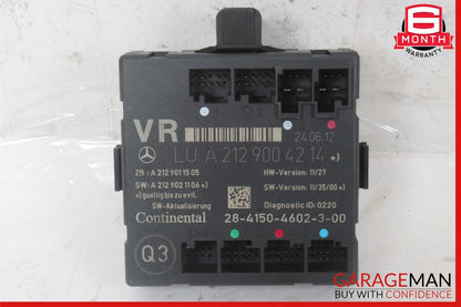 08-18 Mercedes W204 C250 CLS550 Front Right Side Door Control Module Unit OEM