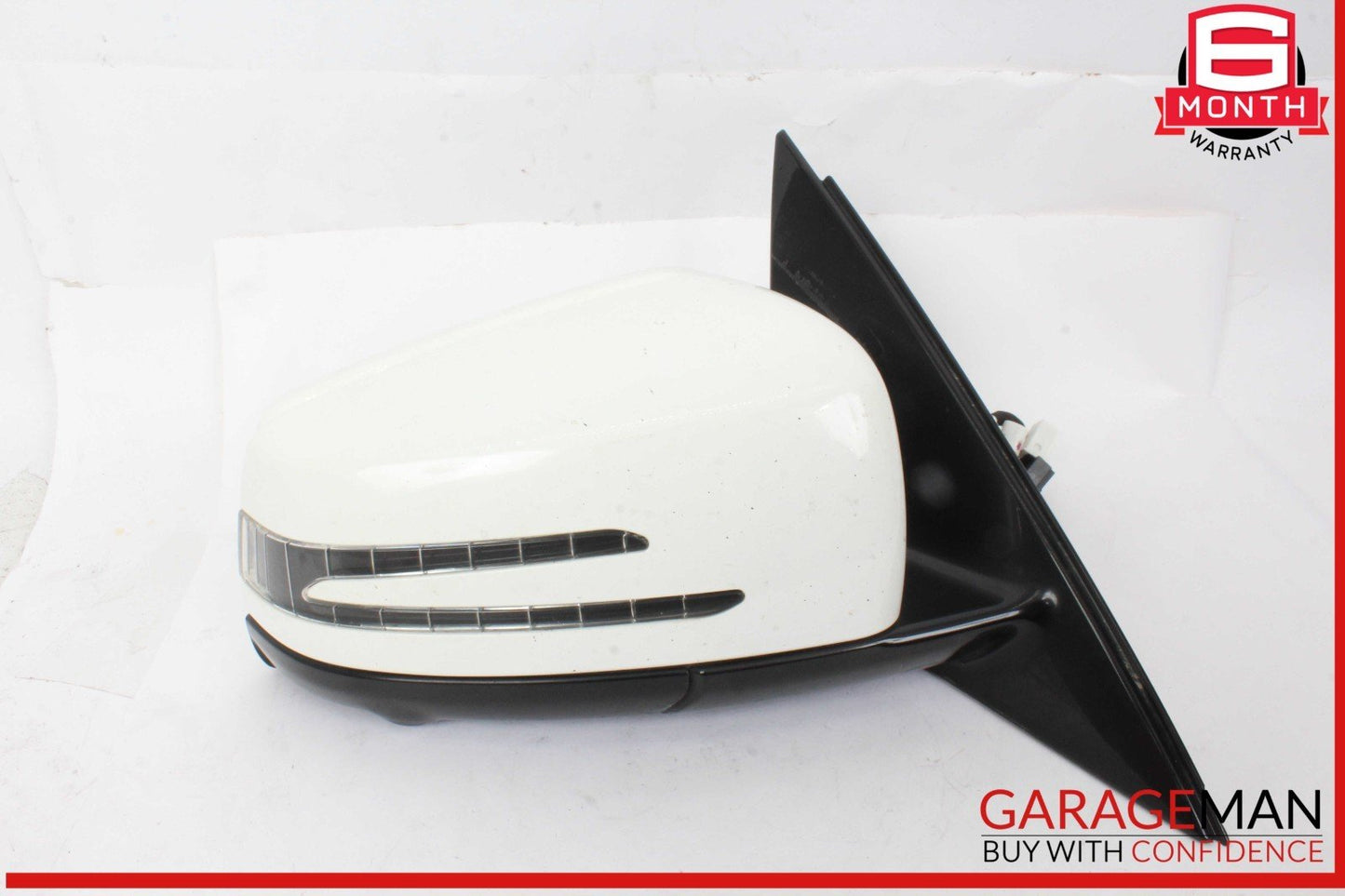 14-16 Mercedes W212 E250 Front Right Side Door Rear View Mirror w/ Blind Spot