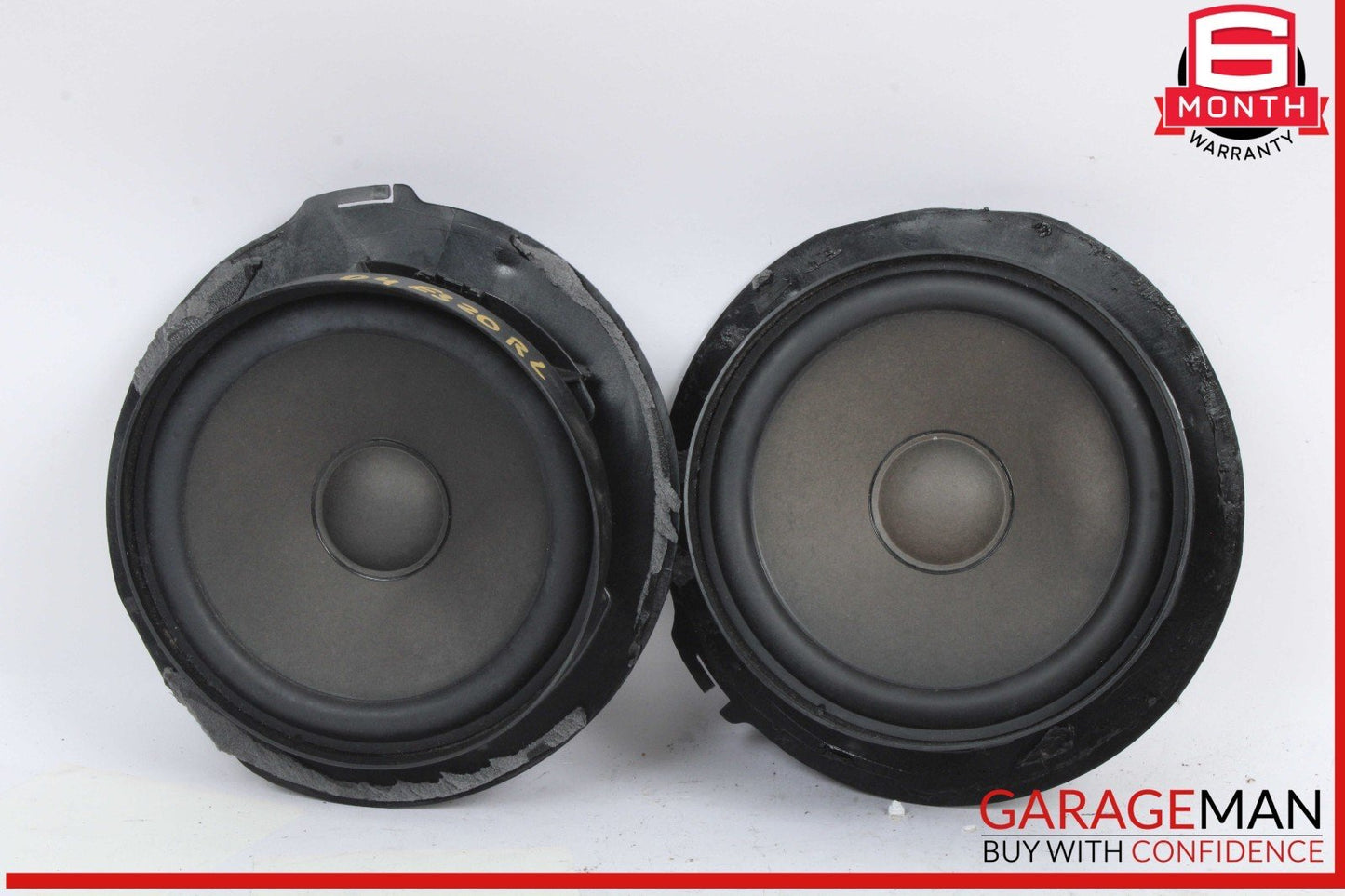 03-06 Mercedes W211 E320 Rear Right & Left Side Door Audio Sound Speaker Set