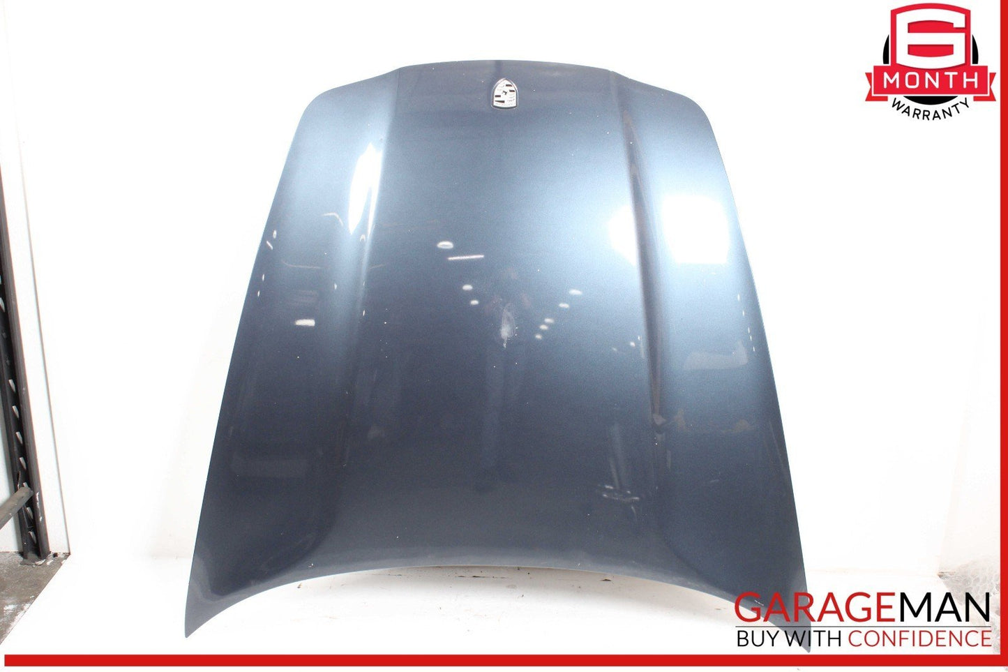 10-16 Porsche Panamera 970 Front Hood Bonnet Cover Panel Blue OEM