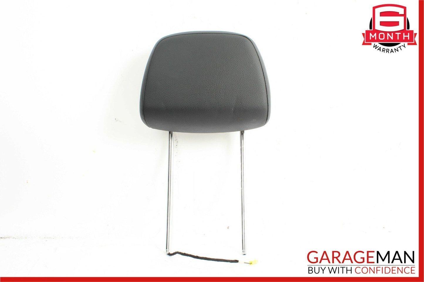 08-14 Mercedes W204 C250 Sedan Front Seat Cushion Headrest Head Rest Black OEM