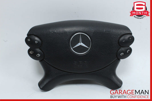 03-12 Mercedes CLS500 G500 CLK55 AMG Steering Wheel Airbag Air Bag Black OEM