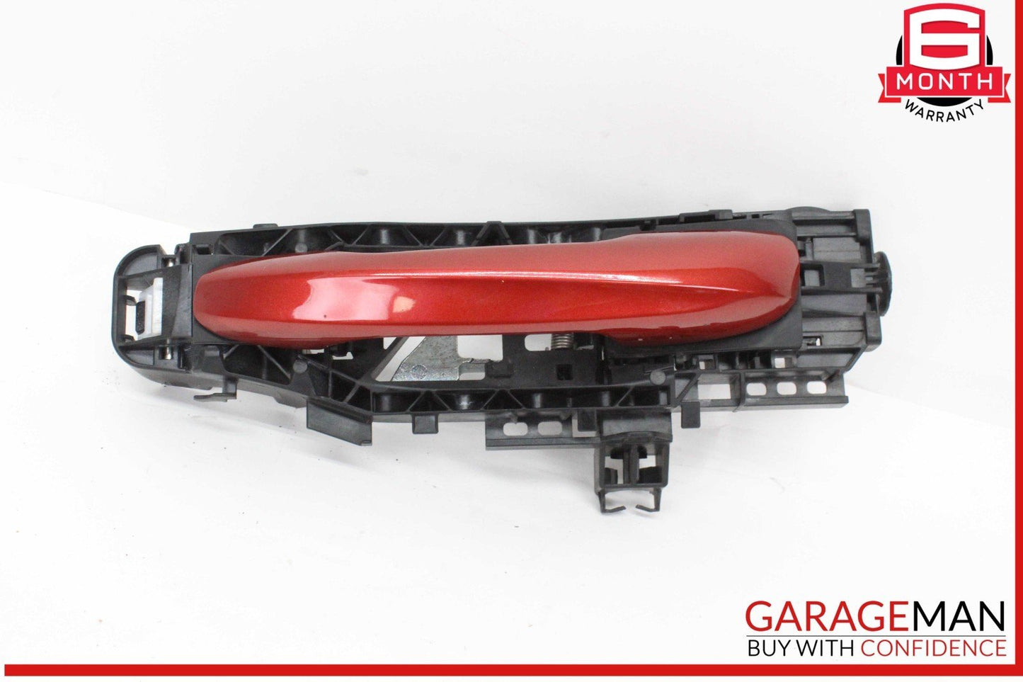 15-20 Mercedes W205 C300 Rear Left Driver Side Exterior Door Handle Red OEM