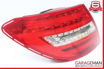 12-14 Mercedes W204 C300 C250 Rear Left Driver Side Taillight Tail Light Lamp